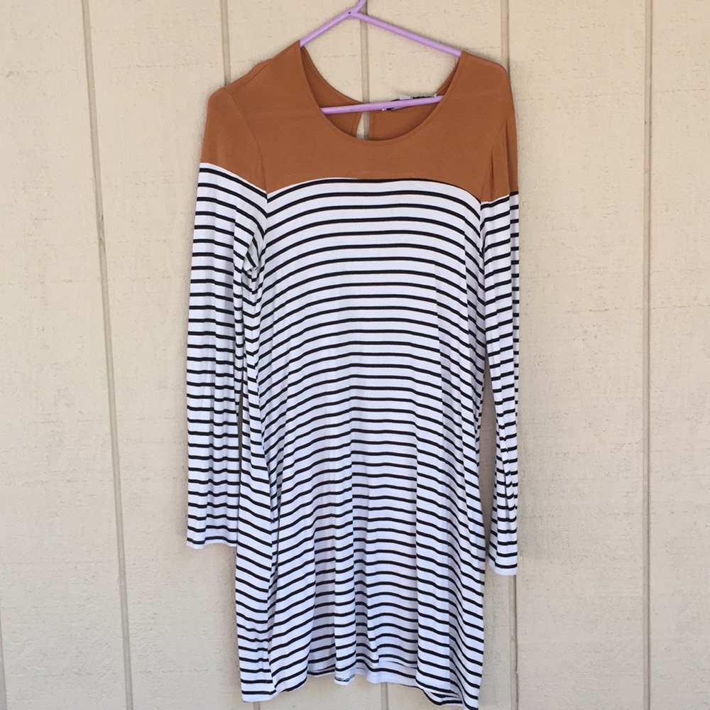 Fall long sleeve dress, L